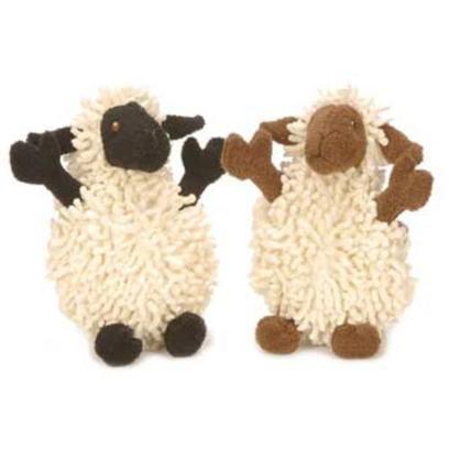 Go Dog Toys Presents Godog Mini Fuzzy Wuzzy Lamb Plush Toy 5' Fzy Wzy. Created with Toy Breed Dogs and Puppies in Mind. This Sheep has Legs and Ears that Stick out Beyond the Ball and is Great for your Little Dog to Carry Around. The Fuzzy Body, Soft Legs, and Squeaky Sounds will Attract your Dogs Attention. Your Small Dog will Adore this Chew Toy. 5" [20055]