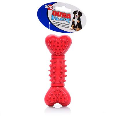 Ethical Presents Duraflex Rubber Bone 5.5' - Assorted. Flexible Rubber. Very Durable yet Unbelievably Soft. [20074]