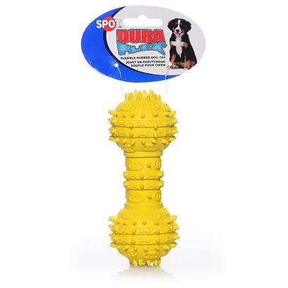 Ethical Presents Duraflex Rubber Dumbbell 5.5' - Assorted. Flexible Rubber. Very Durable yet Unbelievably Soft. [20075]