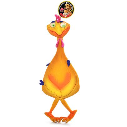 Ps.I. Imports Presents Crazy Chicken Latex Toy. Washable, Durable, Made in Spain. Best Quality Available [20145]