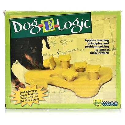 Ware Manufacturing Presents Dog-E Logic Treat Game Dog-E-Logic. Dog-E Logic Treat Game [20232]
