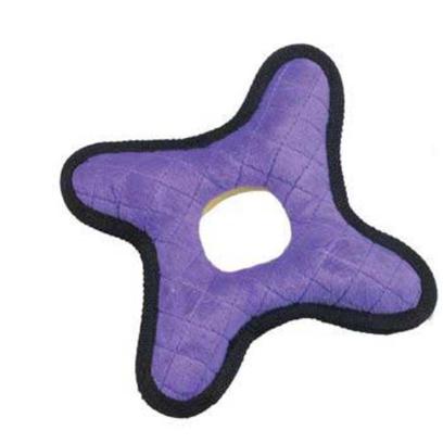 Ethical Presents Beyond Tough Dynamite Disc 7'. Tough but Soft. This Toy has 3 Internal Layers for Added Durability. Rugged Binding Around the Edges. Bright Color Combinations.Square Disc Shape with Center Hole. Multi 7" [20406]
