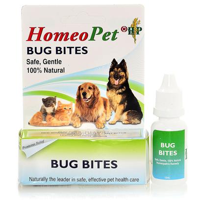 Homeopet Presents Homeopet Flea Bite Drops. Therapeutic Remedy for Itchy, Irritated Skin Caused by Flea, Bug and Insect Bites. [20714]