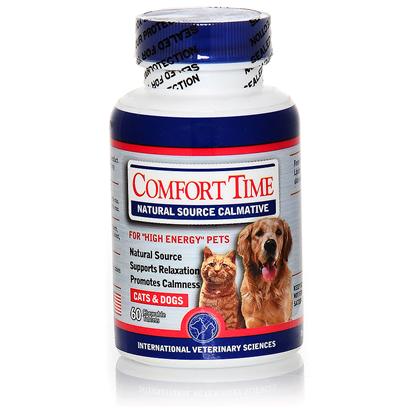 International Veterinary Presents Comfort Time 60ct. Comfort Time Naturaly Supports Calmness [20733]