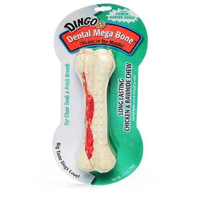 Dingo Brand Presents Dingo Dental Mega Bone-Medium Medium. Dingo Dental Mega Bone - Medium [21015]