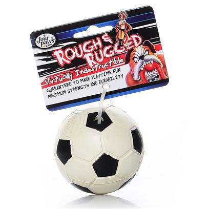 UPC 045663202804 product image for Rough & Rugged Rubber Soccerball w/Bell Fp Toy Rubber Socrball W/Bell | upcitemdb.com