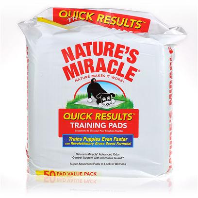 Buy Nature's Miracle Housebreaking for Puppy Dogs products including Nature's Miracle Quick Results Training Pads 30 Count, Nature's Miracle Quick Results Training Pads 50 Count, Nature's Miracle Quick Results Training Pads 80 Count Category:Housebreaking Price: from $21.99