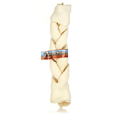 Rawhide 13-14" White Braided Twist