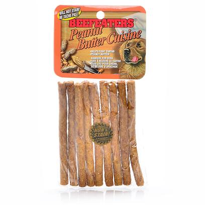 Buy Peanut Butter Stix products including Peanut Butter Beef Stix 5' 9pk, Peanut Butter Stix Beef 1'x10' 15bx, Peanut Butter Stix Beef 3/4x5' 52bx Category:Rawhide Price: from $2.99