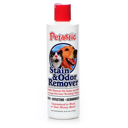 Venus Laboratories Presents Petastic Stain and Odor Remover & Remover-Pint. Petastic's Unique Blend of Proprietary Enzymes, Detergents and Odor Counteractants Cleans Stains and Eliminates Odors Caused by Pet Accidents Including Urine, Feces and Vomit. Works on Carpets, Upholstery, Clothes, Furniture, Sealed Wood, Tile, Linoleum, and any Water Safe Surface. Use Petastic First as Other Cleaners may Set Stains Making it Almost Impossible to Remove Them. Works where Other Products Fail Due to its Unique Scientific Blend of Enzymes that Work in Unison with Proprietary Odor Counteractants to Eliminate the Odors Associated with Pet Accidents. The Same Enzymes that Digest Odor-Causing Compounds Work in Harmony with the Detergents to Eliminate the Stain as Well. Pint [22299]