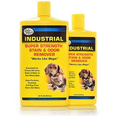 Four Paws Presents Stain Remover Fp 32oz. This Stain & Odor Remover has been Clinically Formulated to not only Remove & Deodorize Pet Stains/Odors, but also Household Such as; Coffee, Dirt/Mud, Red Wine & the Like. 32oz. (946ml) 32 Oz. [22831]