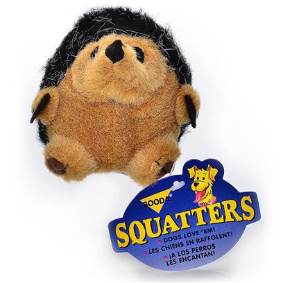 Petmate Presents Squatters Hedgehog-Medium Booda Hedgehog Medium (Med). Long Lasting Squeaking Sound Built in Proven Winners Made from Washable, Synthetic Plush Fabrics Comes in Popular Sizes for all Dogs. [22870]