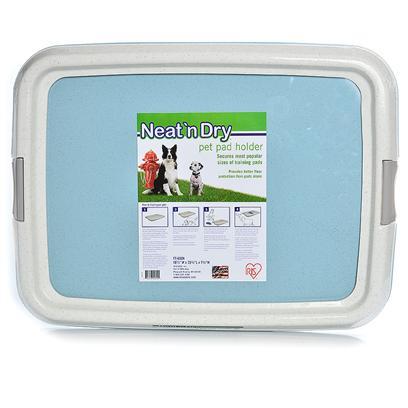 Iris Usa Inc. Presents Iris Usa Inc Premium Training Pad Holder Trays Medium. Keep the Mess Contained while you Train! The Iris Usa Training Pad Holder Tray is the Perfect Solution to the Mess of Training a Pup. The Holder Tray has Clamps on Both Ends to Keep the Training Pad in Place. Your Pup can no Longer Rumple Up and Move the Pad Around, Protecting you and your Home from Extra Training Disasters and Stress. Your Pup will Appreciate how Consistent and Relaxed House Training can Be. [22993]