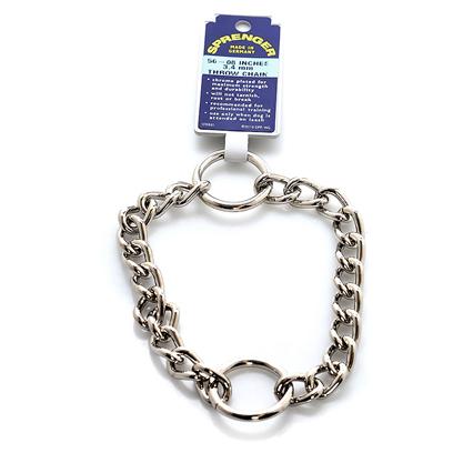 Coastal Presents Steel Throw Chain Retriever Trainer (Ger Safari. Sophisticated Production Techniques, Consistent Quality Control, Superb Craftsmanship and the Highest Quality Raw Materials Make Herm. Sprenger German Chain Products Superior. Attracts Dog's Attention when Thrown on the Ground. Used by Trainers. [22999]