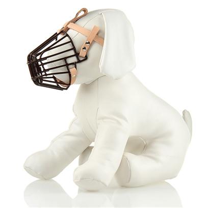 Ps.I. Imports Presents Wire Muzzle Psi Size 02. Quality Constructed for Rugged Durability, yet Light and Comfortable. Features Exclusive Double Nose Protection. Plastic Covered Wire will not Rust or Chip. Insulated Wire Prevents Nose or Tongue from Sticking in Cold Weather or Burning in Warm Weather. Size 11 - Fits Snout Size 18" Circumference. Danes, Newfoundlands, Pyrenees, Etc. [23213]