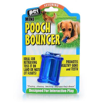 Kollercraft Presents Pooch Bouncer Mini Tranluscent Blue Kol. Meet Pooch Bouncer. For Small Dogs. Toss it, Fling it, you Never Know which Way this Unique Toy will Bounce. Made from a Unique One-of-a-Kind Material, this Soft but Durable Toy is Ideal for Stuffing with Dog Biscuits. As you Pet Plays with Pooch Boun [23799]