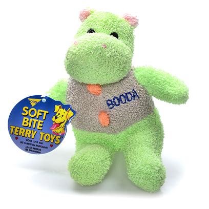 Petmate Presents Terry Cloth Hippo-Medium Booda Hippo Medium. You have to Squeeze them to Believe Them! Your Dog will Love them because they are Soft to Bite, yet Tough and Durable. Each Toy is Designed with it's Own Unique and Lovable Design to Make them all Irresistible. [23984]