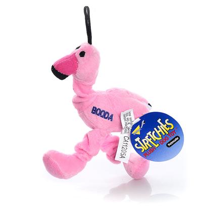 Petmate Presents Petmate/Booda Stretchies-Flamingo Large Booda Small (Sm). Stretchies Flamingo the Booda Stretchies are the Perfect Combination of a Plush Toy and a Tug Toy. Made with Elastic in the Arms and Legs, they can Stand Up to a Great Game of Tug-of-War for Interactive Play. Large [23993]