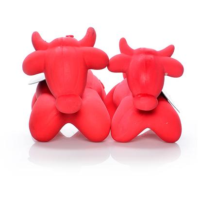 Charming Presents Charming Pet-Balloon Bull Large. The Charming Balloon Dog Toys Make Fun Toys for any Dog. Available in a Dudley the Dog, Baxter the Bull, Pearl the Pig, and Hazel the Horse. Made of all-Natural Latex and Contains no Lead. Each Animal has a Squeaker Inside for More Fun. [24015]