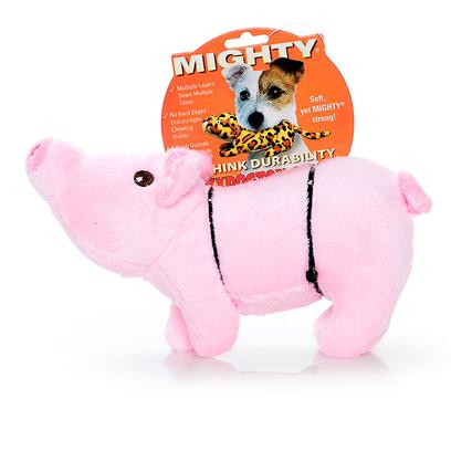 Tuffy's Presents Tuffy's Mighty Farm Piglet-Paisley Tuffys Jr Piglet. Paisley Jr. - Feel Free to Wallow in the Mud with this Cute Little Guy - he can Take It! Your Pup will Love Paisley Piglet! [24078]
