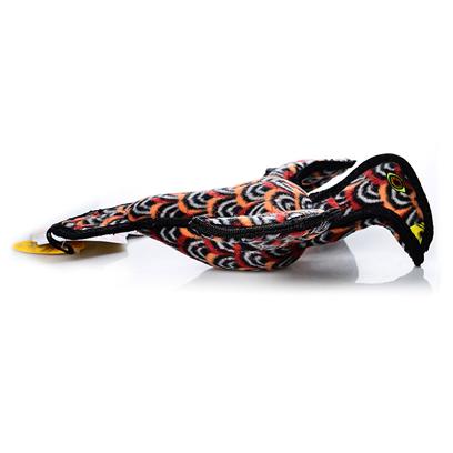 Tuffy's Presents Tuffy's Desert Creature Vulture Chew Toy Tuffys. Your Pooch is Sure to be Pleased with this Fun and Adventurous Toy! For Interactive Play with One or Multiple Dogs. Easy to Toss and Floats! -- Soft Edges Won't Hurt Gums. 13x 15x 4 [24128]