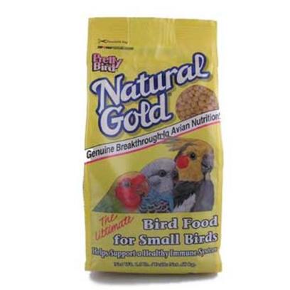 Pretty Bird International Presents Natural Gold Pellets-30lb Small. This Innovative New Product Contains Nucleotides which can Improve your Bird's Immune System. Manufactured with 15% Protein and 8% Fat in a Small Morsel. In a Natural Color with no Artificial Colors. Medium Pellets. 30lbs. 30 Lb [24454]