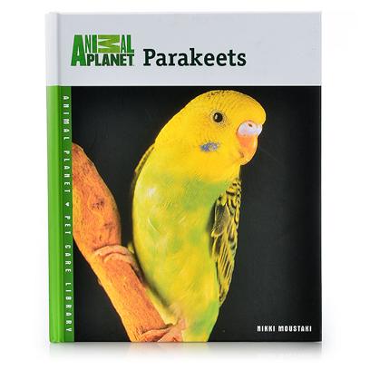 Nylabone Presents Animal Planet Parakeets-Hardcover Parakeets Book (Hardcover). The Parakeet has Become a Popular Companion Bird Known for Having the Ability to Speak. This Book Provides Information to Help Maintain the Health and Happiness of this Playful, Fun-to-Watch Pet. [24489]