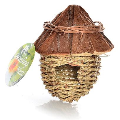 Buy Breeding Houses for Birds products including Tree Mount Bird Nest/House Ph, Wood Roof Bird Nest/House Ph, Jumbo Grass Hut Bird Nest/House Category:Breeding Supplies Price: from $6.99