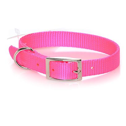 Buy Nylon Collar - Neon Pink for Dogs products including Nylon Collar 3/8'x10'-Neon Pink C Nyl 3/8'x10' Npk, Nylon Collar-Neon Pink 5/8' X 12' Category:Leashes Price: from $2.99