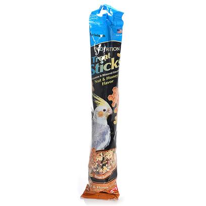 8 in 1 Presents Cockatiel Ultrablend Nut 'N Honey Bar 8in1 Tiel Eco 1pk. Honey Bars are the Perfect any-Time Treats for Small Animals. Our Honey Bars are Loaded with Irresistible Combinations of Seeds, Crunchy Nuts, Flavorful Fruits, and a Touch of Golden Honey for a Naturally Delicious Taste. The Unique Ingredient Combinations and 8in1's Advanced Manufacturing Technique Makes our Honey Bars the Tastiest and Highest Quality Seed Treats Available Today! Cockatiel Crunchy Nut & Honey is a Tantalizing Variety of Wholesome Nuts, Select Seeds and Golden Honey. [26776]