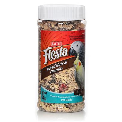 Kaytee Presents Fiesta Mixed Nut Cherry Treat Jar 8oz Kt Mix Chry. - [26824]
