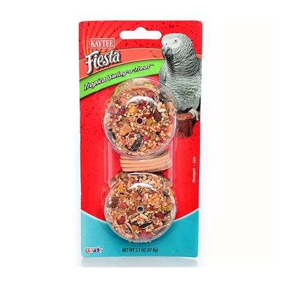 Buy Fiesta Parrot products including Kaytee Fiesta Parrot Trop Swing-a-Treat 3.1oz, Kaytee Fiesta Yogurt Dip Parrot Mango 3.5oz Kt Yog Prt Category:Treats Price: from $4.99