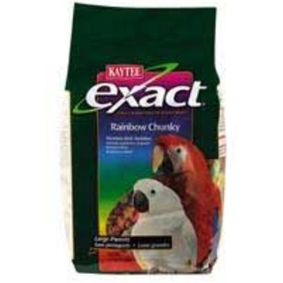 Kaytee Presents Kaytee Exact Rainbow Parrot Chunky 2.5lb 6cs Kt Chunk 4lb. 6/2.5 Exact Parrot Rnbw Chnky [26940]