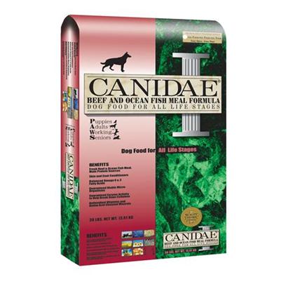 Canidae Presents Canidae Beef and Fish Meal Dry Dog Food & 15lb. All Natural Dog Food Formula with High Quality Beef and Fish Meals— Dogs Love the Taste!Nutritionally Dense Fresh Meat and Meals Originate from Meats Processed in a Human Grade Facilityprotein Rich Beef Meal Made from Usda Inspected Fresh Beef from a Private Herd in the Midwestern Usa Provides Wholesome Nutrition and Increased Energy Levels. These Cattle Graze Free Range and are Hormone and Antibiotic Free.Canidae® Beef and Ocean Fish Meal Formula Meets the Aafco Dog Nutrient Profiles for all Life Stages.All Natural Holistic Benefits Made from Usda Inspected Fresh American Beef High Quality Beef and Ocean Fish Meals all Natural, High Quality, Holistic Pet Food Natural Ingredients Plus Essential Vitamins & Amino Acid Chelated Minerals Naturally Preserved Herbal Formulation Excellent Palatability - Dogs Love Canidae® Contains Skin & Coat Conditioners to Maintain a Health Luxurious Coat Balanced Omega 6 & 3 Fatty Acids Wholesome Nutritional Oatmeal & Diversified Carbohydrates Superior Digestibility Guaranteed Viable Micro-Organisms Guaranteed Enzyme Activity to Help Break Down Cellulose Made the Canidae® Way with Superior Quality no Corn, Wheat, Soy, Grain Fractions or Fillers and Naturally Preserve [27306]