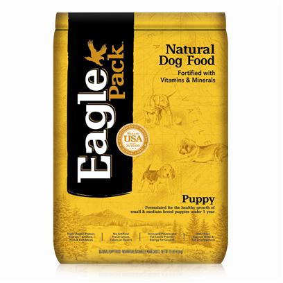 Wellpet Presents Eagle Pack Natural Dry Dog Food Puppy Formula 15lb Bag. At Eagle Pack, we Know you Count on your Pet to be by your Side through all of Life's Adventures. For over 25 Years, We've Energized Best Friends Everywhere by Providing them Quality Natural Nutrition without Fillers or Artificial Preservatives. Our Foods Deliver the Right Balance of Proteins, Fats, Carbohydrates, Antioxidants and Omega Fatty Acids for Results you can see - Shiny Coat, Bright Eyes, Good Digestion and Energetic Spirit. Over the Years, our Formulas have been Performance-Proven with Backyard Ball Catchers, Show Ring Winners and Even Alaskan Dog Sled Racers. You Too can Count on our American-Made Foods to Naturally Fuel your Pet's Daily Adventures, Both Big and Small. Formulated for the Healthy Growth of Small & Medium Breed Puppies under 1 Yearfortified with our Complete Vitamin and Mineral Package; Antioxidants Like Vitamin C Help Support Healthy Immune Function.Instead, our Formulas are Preserved Naturally and Include Healthy, Flavorful Ingredients.A Variety of Proteins Help Support Healthy Muscle Tone while Providing a Great Flavor Dogs Love.Controlled Calories and Balanced Mineral Levels Help Support the Proper Pace of Muscular and Skeletal Growth.Dha, a Fatty Acid also Found in Mother's Milk, Helps Support Optimal Development of the Brain and Eyes. [27364]