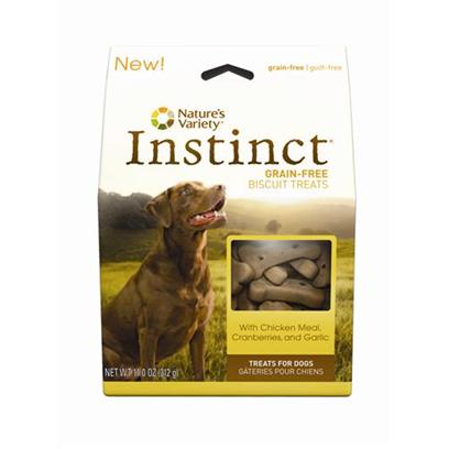 Nature's Variety Presents Nature's Variety Chicken with Cranberries & Garlic Biscuits 11oz Bag. Each Delicious, Oven-Baked Biscuit is Made with Pure and Wholesome Ingredients that have been Carefully Selected for Quality and Nutrition. Instinct Biscuits Provide a Nutritious and Satisfying Snack for your Dog that you can Feel Good About. Treat your Dog with Instinct – Give Him the Enjoyment of a Healthy and Delicious Snack Every Day. [27645]