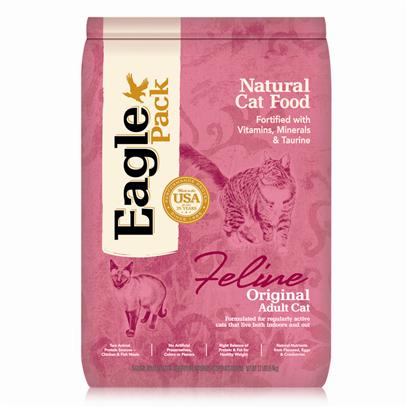 Wellpet Presents Eagle Pack Natural Pet Food Original Adult Formula for Cats 12lb Bag. Eagle Pack Natural Pet Foods Deliver the Right Balance of Proteins, Fats, Carbohydrates, Antioxidants and Omega Fatty Acids for Results you can see – Shiny Coat, Bright Eyes, Good Digestion and Energetic Spirit. Over the Years, the Formulas have been Performance-Proven with Indoor Sun Loungers, Neighborhood Prowlers and Outdoor Butterfly Chasers. You Too can Count on our American-Made Foods to Naturally Fuel your Pet's Daily Adventures, Both Big and Small.Formulated for Regularly Active Cats that Live Both Indoors and Outflaxseed, Eggs and Cranberries Provide Natural Nutrients to a Cat’S Everyday Diet.Instead, our Formulas are Preserved Naturally, and Include Healthy, Flavorful Ingredients.A Variety of Proteins Helps Support Healthy Muscle Tone while Providing a Great Flavor Even Finicky Cats Love.Omega Fatty Acids in Flaxseed Help Maintain Healthy, Nourished Skin that Helps Control Shedding.Fortified with our Complete Vitamin and Mineral Package; Antioxidants Like Vitamin C Help Support Healthy Immune Function. [27877]