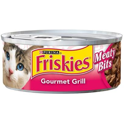 Nestle Purina Petcare Presents Friskies Canned Classic Pate Mixed Grill for Cats 5.5oz Cans-Case of 24. Analysis Crude Protein (Min)10.0 % Crude Fat (Min)5.0 % Crude Fiber (Max)1.0 % Moisture (Max)78.0 % Ash (Max)3.0 % Taurine (Min)0.05 % [28042]
