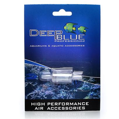 Deep Blue Professional Presents Deep Blue Inline Air Check Valve Db High Performance. High Performance Inline Air Check Valve Prevents Sudden Backflow and Siphoning. Helps Protect Pump and Precious Livestock. [28246]