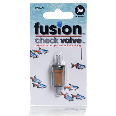 Jw Pet Company Presents Jw Pet Company (Jw) Pet Company Fusion Check Valve Single Pack. The Fusion Check Valve is a Duck Bill Styled Valve that Helps Prevent Backflow. This Accessory is a Useful Tool when Running Anchor Bubblers, Activair Ornaments, Anchorstone Sand Airstones, and Aircore Sand Airstones to Prevent Water from Back Flowing into the Fusion Air Pump. The Fusion Check Valve is a Great Item for any Aquatic Add-on Sales. [28252]