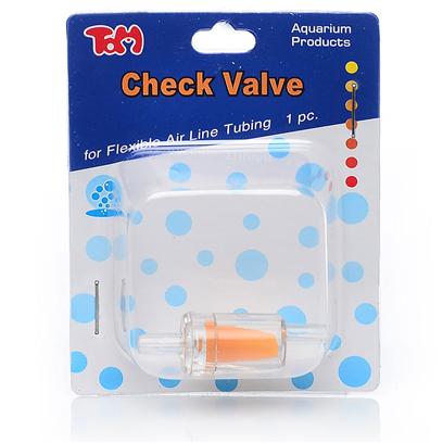 Tom (Tominaga/Oscar) Presents Tom Air Check Valve Airline. Prevents Aquarium Water from Back Draining into the Air Pump in the Event of Electrical Loss. [28265]
