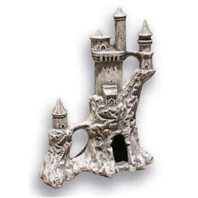Underwater Galleries Presents Underwater Romanian Castle Galleries. The Castle Poenari is Perched High on a Cliff with 2 Openings and a Small Swim-through Arch Dimensions 8" X 5" X 10.5" [28480]