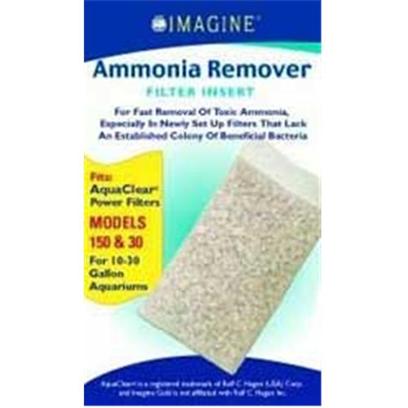 Imagine Gold Presents Imagine Gold Aquaclear 30 (150) Ammonia Remover Fits Models Mini & 30-150 Count. For Fast Removal of Toxic Ammonia,Especially in Newly Set Up Filters that Lack an Established Colony of Beneficial Bacteria Fitsaquaclear(R) Power Filters Models 150 &30, for 10-30 Gallon Aquariums [28570]