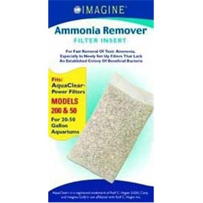 Imagine Gold Presents Imagine Gold Aquaclear 50 (200) Ammonia Remover Fits Models 200. For Fast Removal of Toxic Ammonia,Especially in Newly Set Up Filters that Lack an Established Colony of Beneficial Bacteria Fitsaquaclear(R) Power Filters Models 200 & 50, for 20-50 Gallon Aquariums [28576]