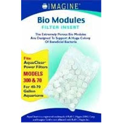 Imagine Gold Presents Imagine Gold Aquaclear 70 (300) Biomodules Fits Models 300. The Extremely Porous Bio Modules are Designed to Support a Huge Colony of Beneficial Bacteria Fits Aquaclear(R) Power Filters Models 300 & 70, for 40-70 Gallon Aquariums [28583]