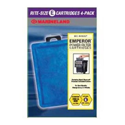 Marineland Presents Marineland (Ml) Cart E Emperors 4 Pack. Fits Emperor Power Filters 4 Pack [28634]