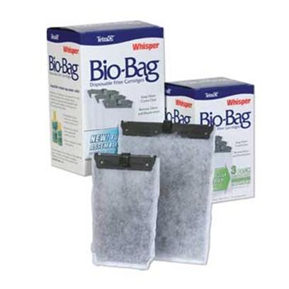 Tetra Usa Presents Tetra Bio Bag Medium (Med) Cart (Jr) Bio-Bag Cartridge 3pack Box. Whisper Bio-Bag Cartridges Complete the Whisper Power Filter Package for a Clean, Easy-to-Maintain Aquarium. Filled with Ultra-Activated Carbon, Ready to Use Disposable Cartridge Remove Waste Particles, Odors and Discoloration, and are Easily Changed Once a Month. Medium Size, 3-Pk Assembled [28658]