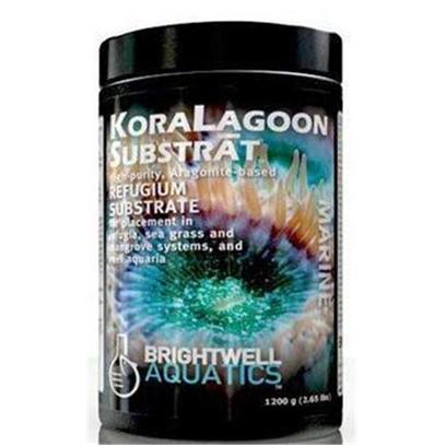 Brightwell Aquatics Presents Brightwell Aquatics (Bwell) Koralagoon Substrat Refugium 3.1lb 1.4kg. • a Blend of High-Purity Aragonite Particulate Grades to Simulate the Natural Substrate Particle Profile of Tropical Reef Lagoons. • Multiple Particulate Grades Encourage Biochemical Reactions (E.G. Nitrification and Denitrification) Within the Sediment to Facilitate Continuous Release of Constituent Ions (Calcium, Carbonate, Strontium, Magnesium, Potassium, and Sixty Minor and Trace Elements), Encouraging the Growth of Reef-Building Organisms and Helping Stabilize Ph. • over 39% Calcium and 57% Carbonate by Dry Weight. • Applications Include Refugia, Sea Grass and Macroalgae Bed Syste Filtration Employing Substrate to Facilitate Natural Redu of Organic and Nitrogenous Waste, and Reef Aquaria of all Sizes (Notably Nano-Reef Systems). • Formulated by a Marine Scientist. Granular 1.4kg [28716]