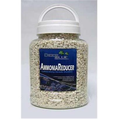 Deep Blue Professional Presents Deep Blue Ammonia Reducer in Jar with Media Bag 35oz. Laboratory Grade Zeolite is an Essential Filtration Additive Used in Aquatic Fish Keeping which Safely Reduces Harmful Levels of Ammonia & Other Nitrogenous Compounds. The Large Surface Area on Zeolite Granules Promotes Colonization of Beneficial Bacteria Essential to a Healthy Aquatic Enviroment. Safe for Both Freshwater and Marine Aquariums. 58oz [28741]