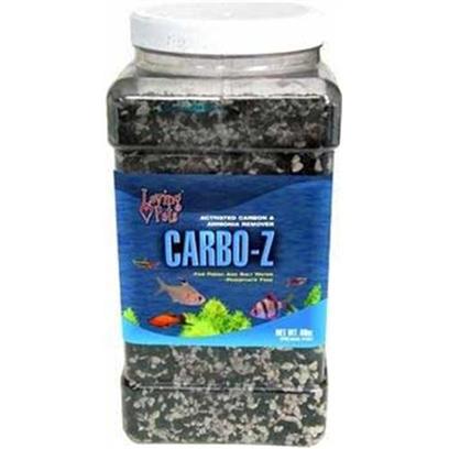 Loving Pets Presents Lv Carbo-Z 57oz Half Gallon. A Special Formulation which Removes Toxic Substances, Discolorations Odors and Deadly Ammonia. Carbo-Z is a Special Formulation of the Two Most Essential Elements Necessary to Maintain a Healthy Aquarium. Carbo-Black Granules are a Highly Activated Filter Carbon. This Carbon Removes Toxic Organic Matter from Fish Waste and Food, which Causes Foul Odors and Cloudy Water. Z- White Granules are a Specific Type of Zeolite Uniquely Suited to the Removal of Deadly Ammonia. Regular Use of Loving Pets Carbo-Z in Aquariums Provides Increased Efficiency of Filtration, Helps Keep Water Odor Free, and Prevents Cloudiness. [28797]